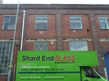 shard end glass in fazely st